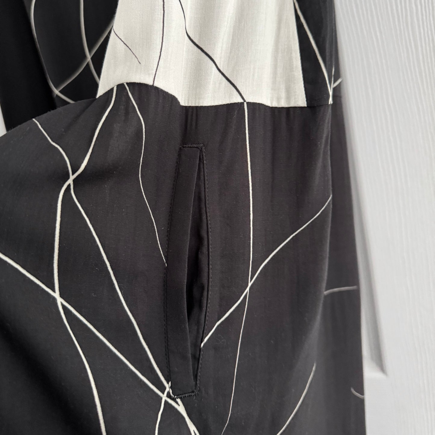 Y’s by Yohji Yamamoto Floral print dress, Size "2" (Size Medium)