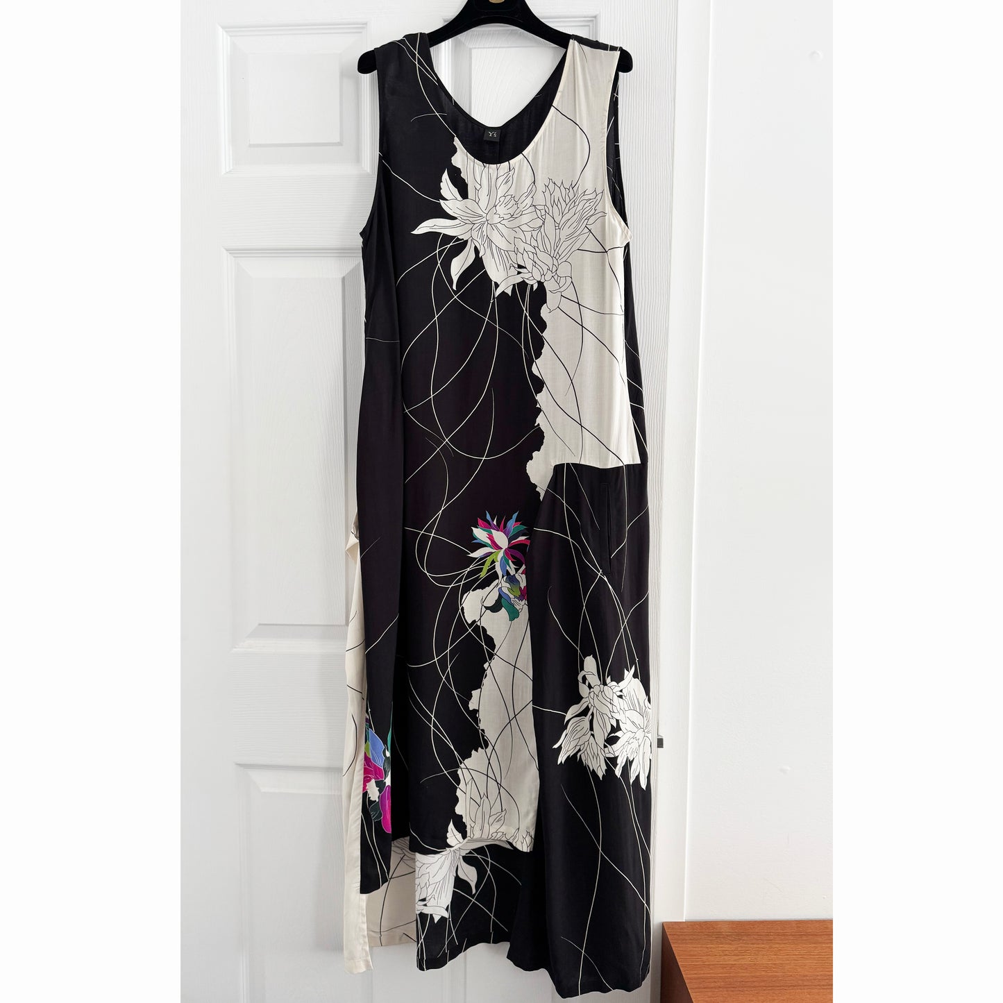 Y’s by Yohji Yamamoto Floral print dress, Size "2" (Size Medium)