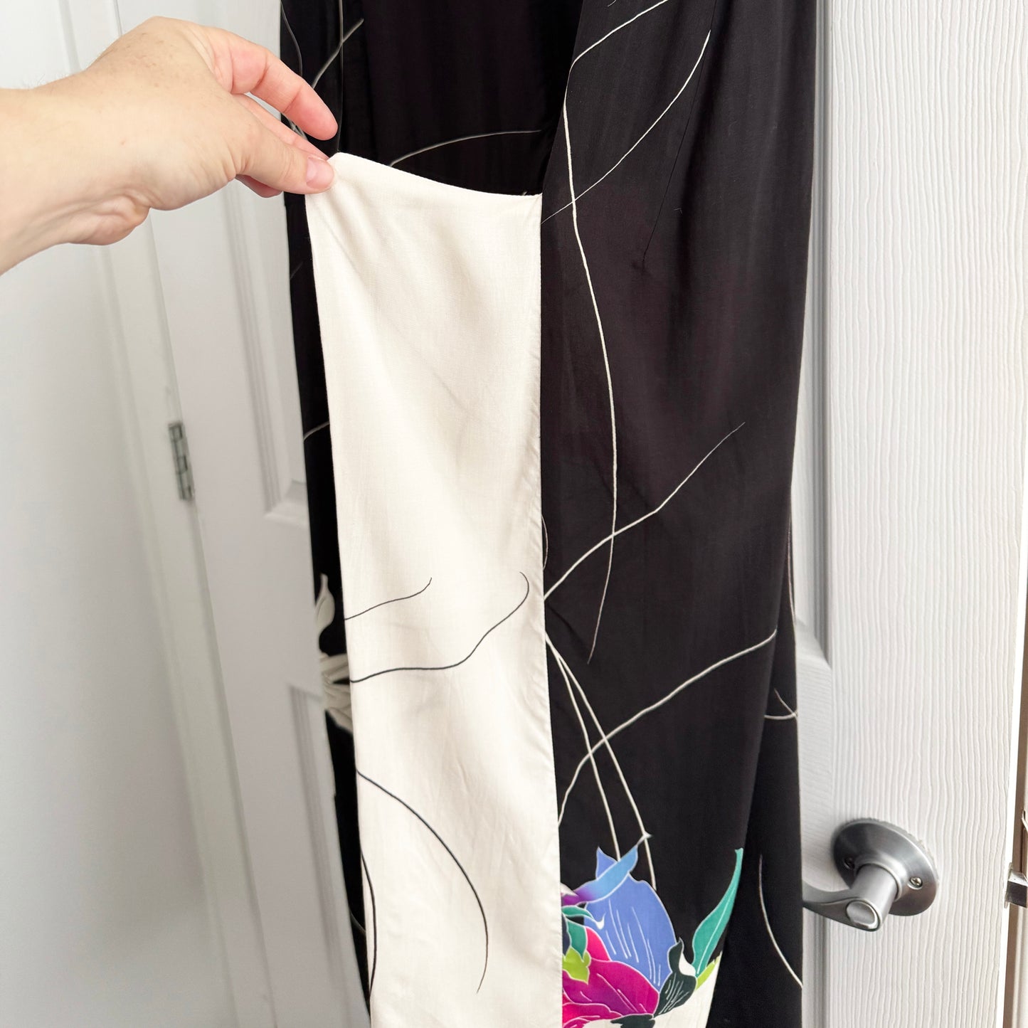 Y’s by Yohji Yamamoto Floral print dress, Size "2" (Size Medium)