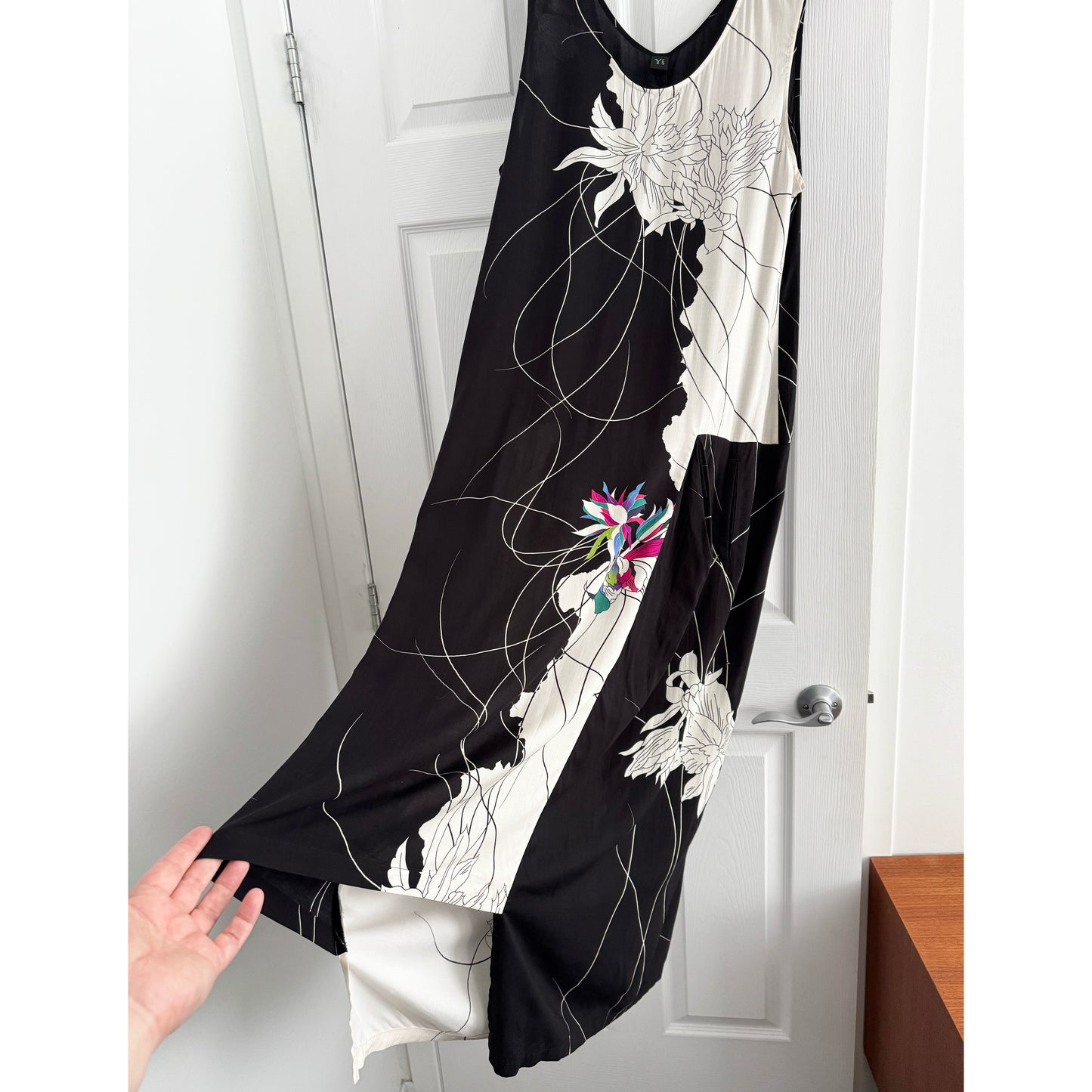 Y’s by Yohji Yamamoto Floral print dress, Size "2" (Size Medium)