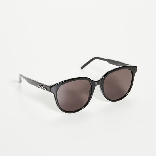 Saint Laurent SL 317 Signature Round Sunglasses in Black