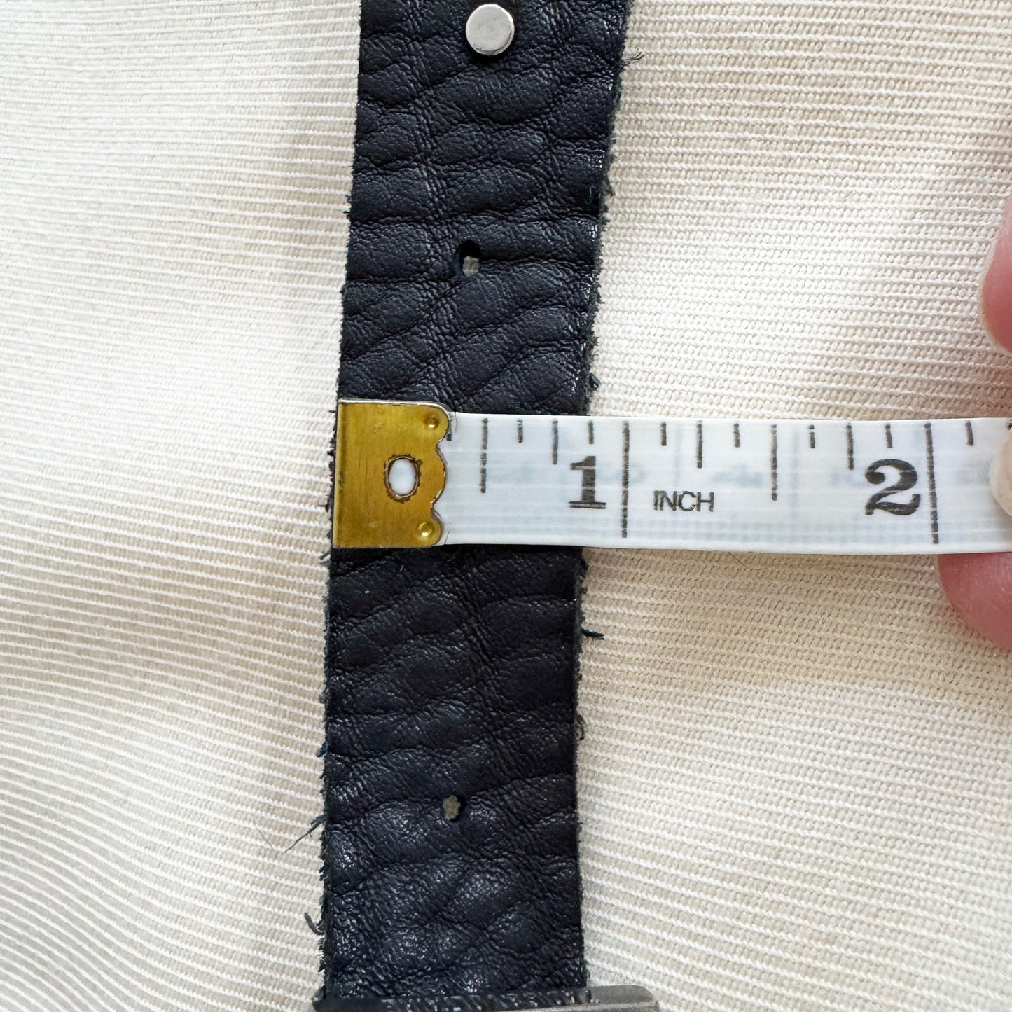 Zadig & Voltaire Stars Studded Belt in Black, size "2" (S/M)